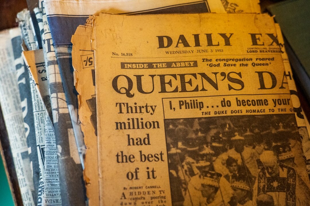 old sports newspaper clipping